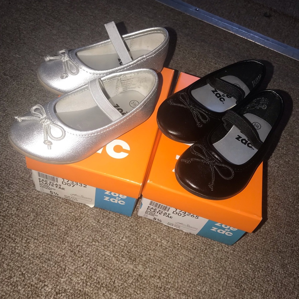 Zac & Zoe Baby Girl Shoes 5.5